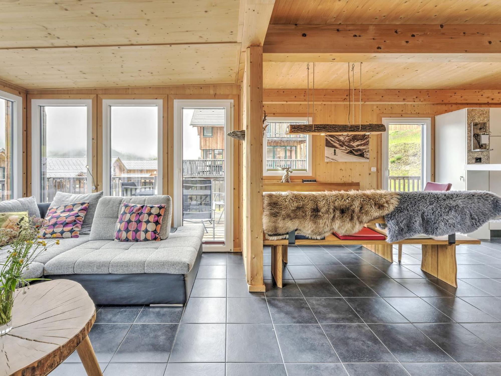 Detached Chalet In Hohentauern With Sauna Bagian luar foto
