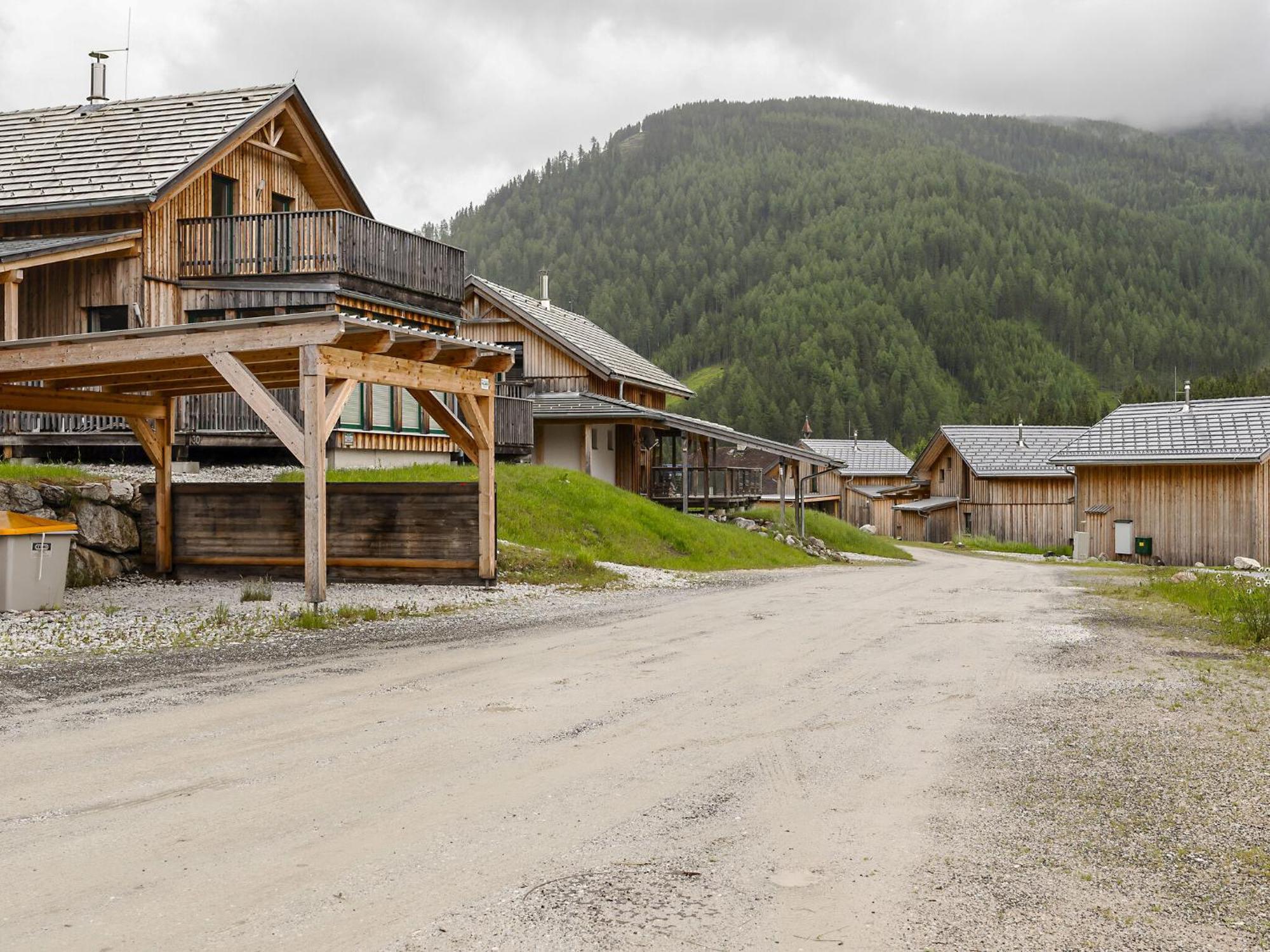 Detached Chalet In Hohentauern With Sauna Bagian luar foto