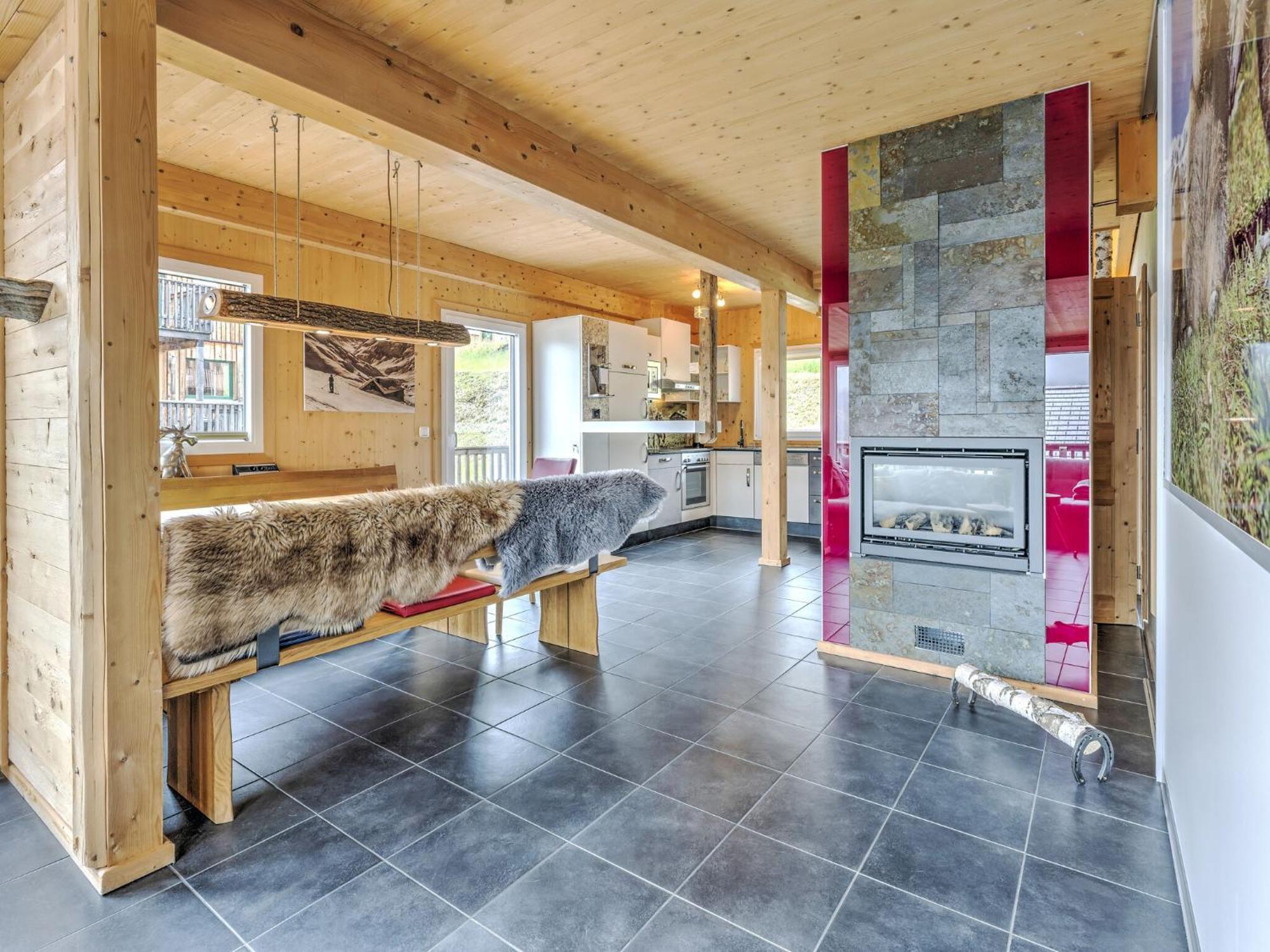 Detached Chalet In Hohentauern With Sauna Bagian luar foto